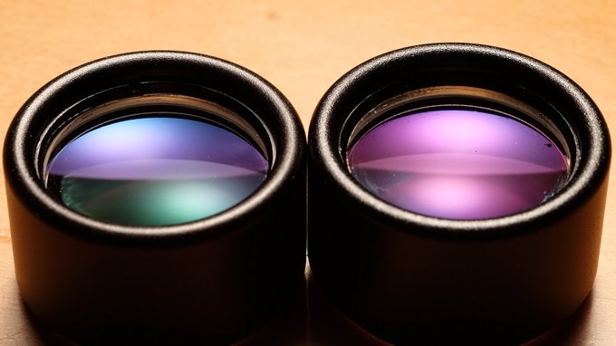 Comet 6x24 binoculars from the inside – what went wrong? - Objective lenses