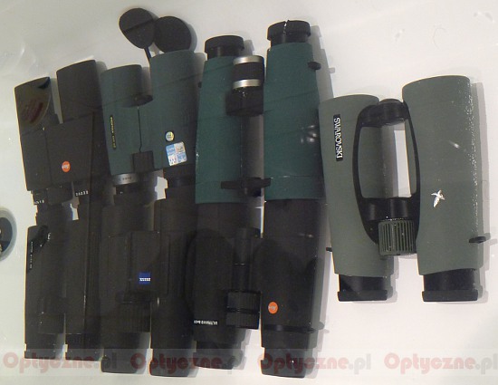 Endurance test of 8x42 binoculars - Testing procedure