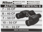 Binoculars Nikon Action IV 7x35CF Naturalist III