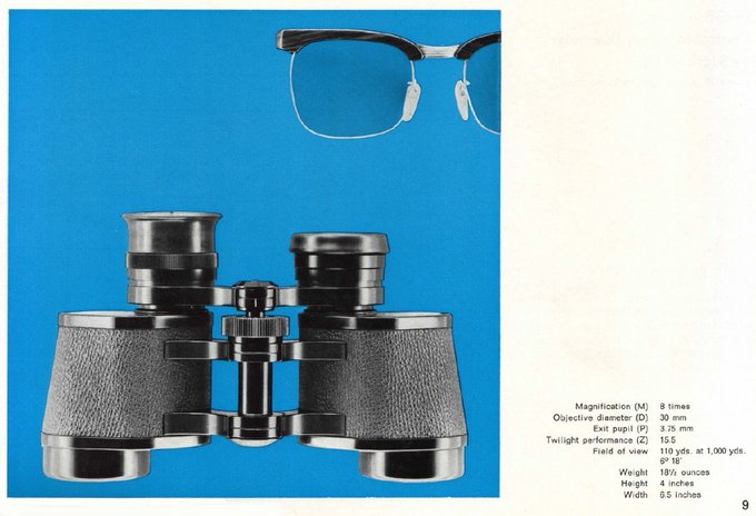 Legendary binoculars - Carl Zeiss 8x30 - Carl Zeiss 8x30 - 1954-1978