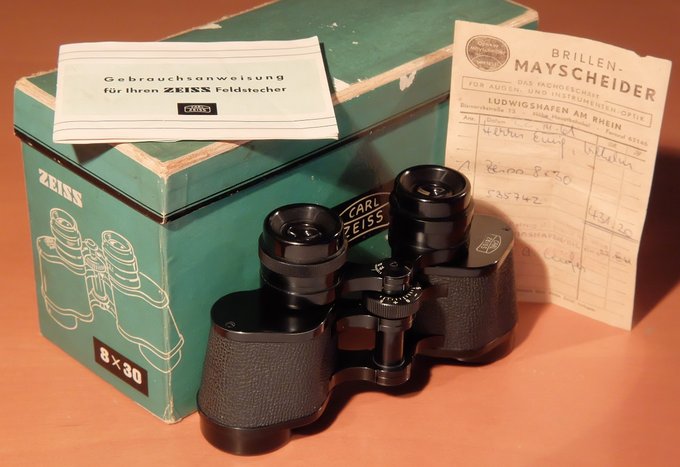 Legendary binoculars - Carl Zeiss 8x30 - Carl Zeiss 8x30 - 1954-1978