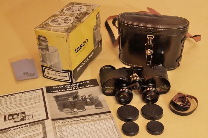 7x35 – a forgotten class of binoculars - Secondary market comes to your rescue - Tasco