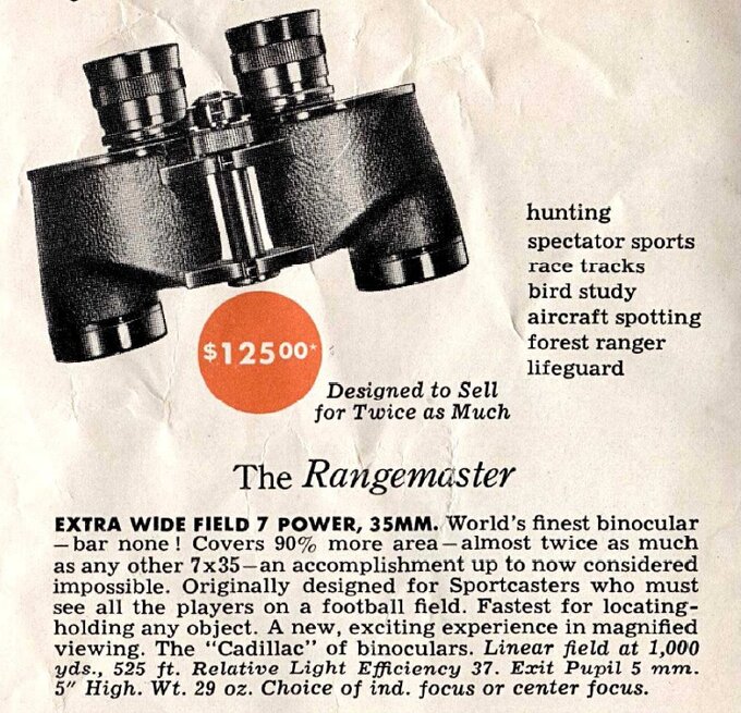 7x35 – a forgotten class of binoculars - Secondary market comes to your rescue - Bushnell