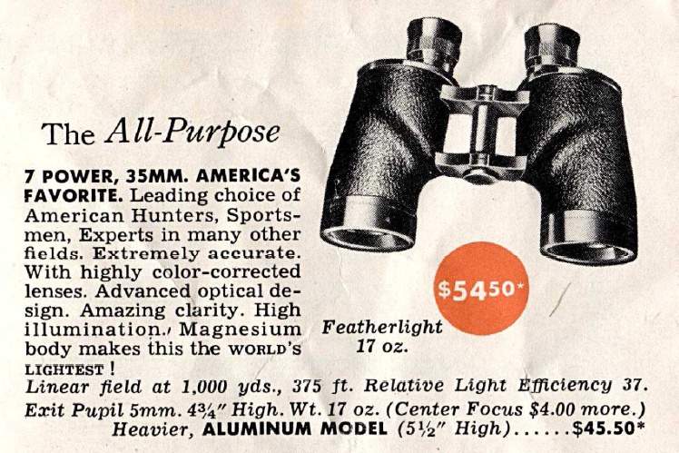 Bushnell sales rangemaster binoculars