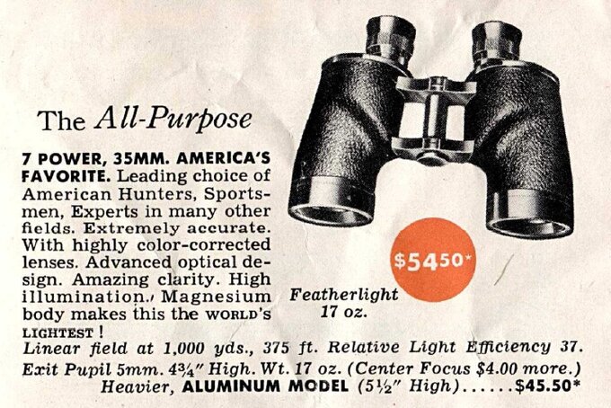 7x35 – a forgotten class of binoculars - Secondary market comes to your rescue - Bushnell