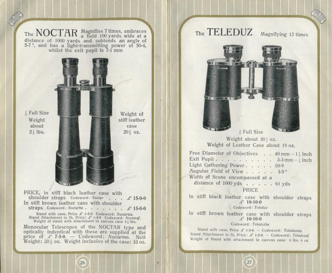 History of 7x50 binoculars from Jena - History of 7x50 binoculars from Jena