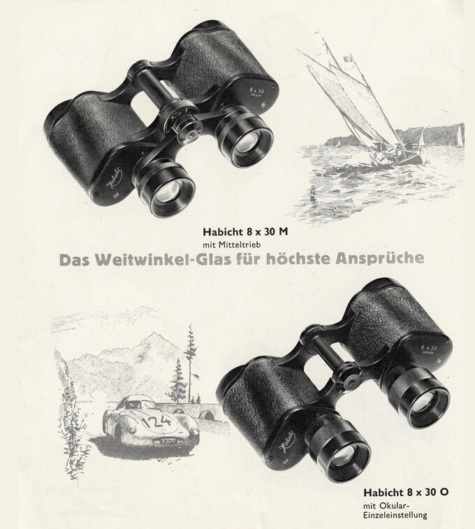 Legendary binoculars - Swarovski Habicht 8x30 - 1952-1955 Legendary binoculars - Swarovski Habicht 8x30 - 1952-1955