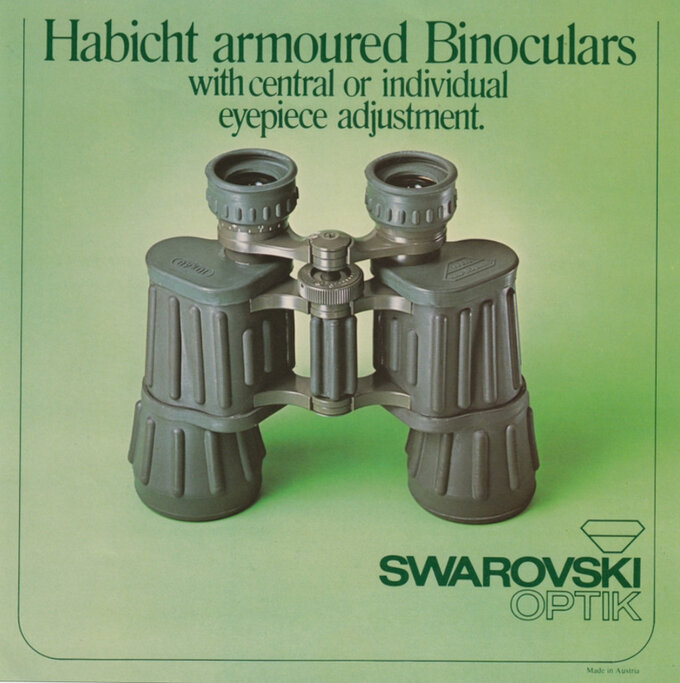 Legendary binoculars - Swarovski Habicht 8x30 - 1962-1983