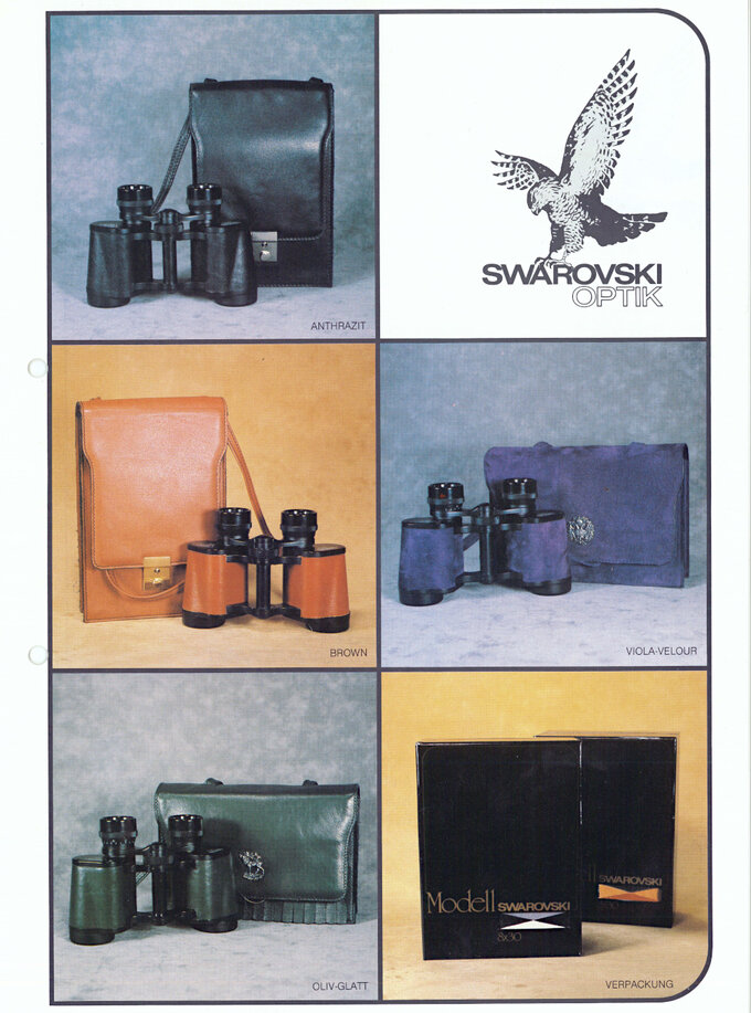 Legendary binoculars - Swarovski Habicht 8x30 - 1962-1983