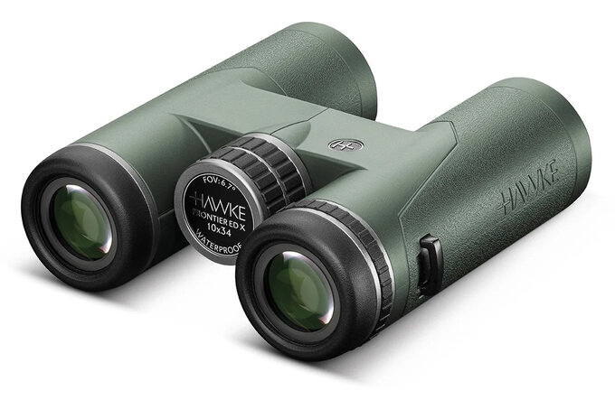 The second-generation Frontier ED X binoculars from Hawke Optics The second-generation Frontier ED X binoculars from Hawke Optics