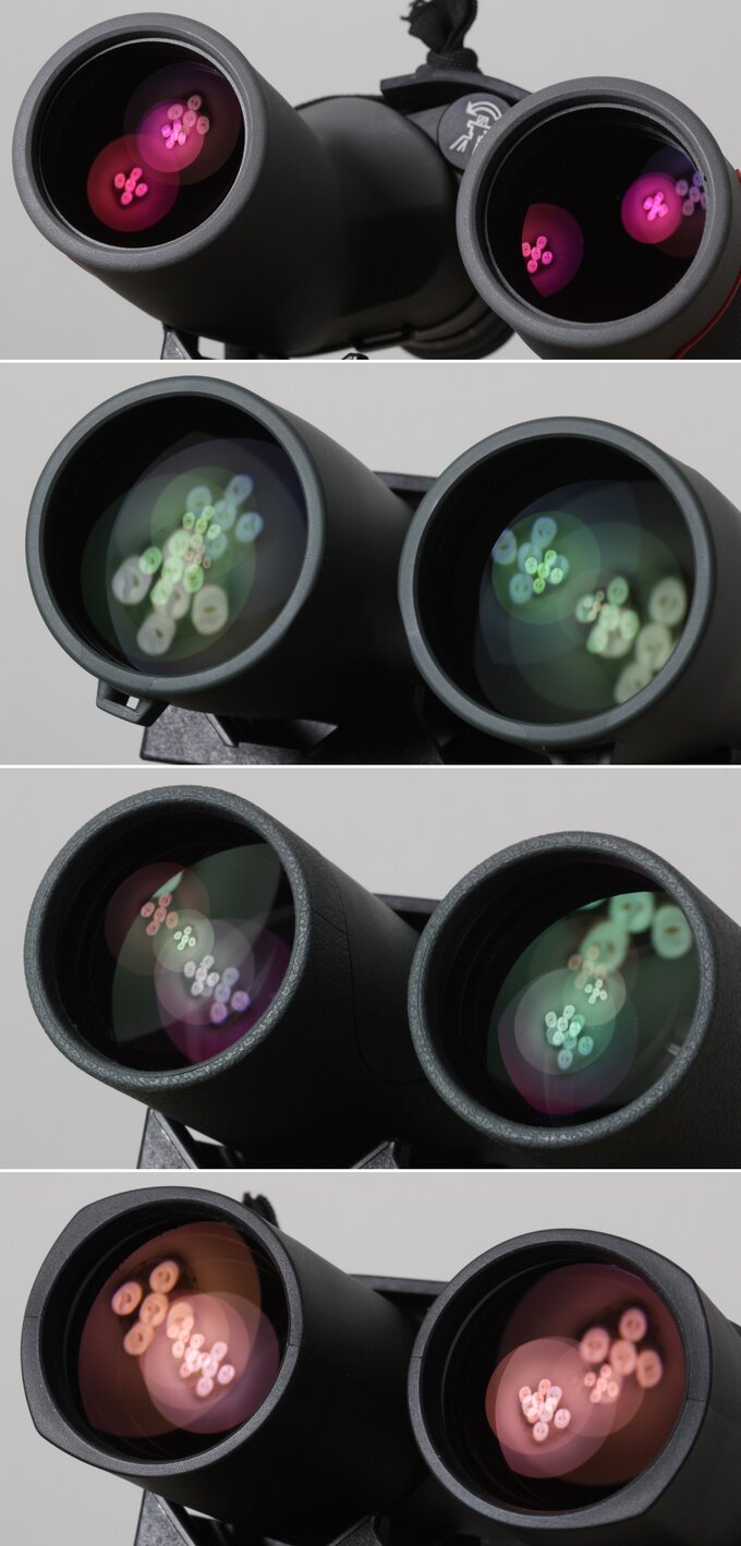 Review of four 15x56 binoculars - Ghosting and flares
