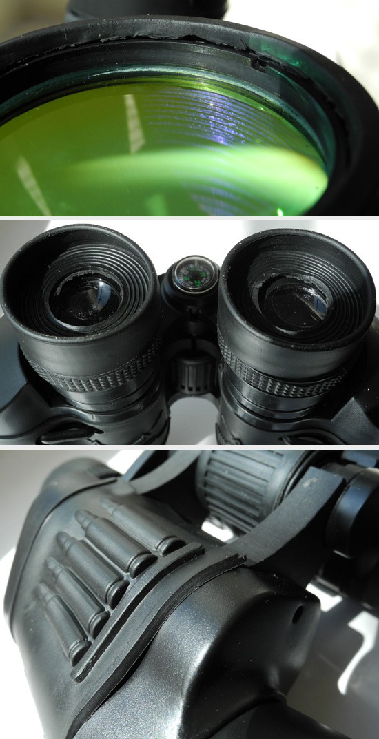 Steel ladle 50x50 - An extreme pair of binoculars
